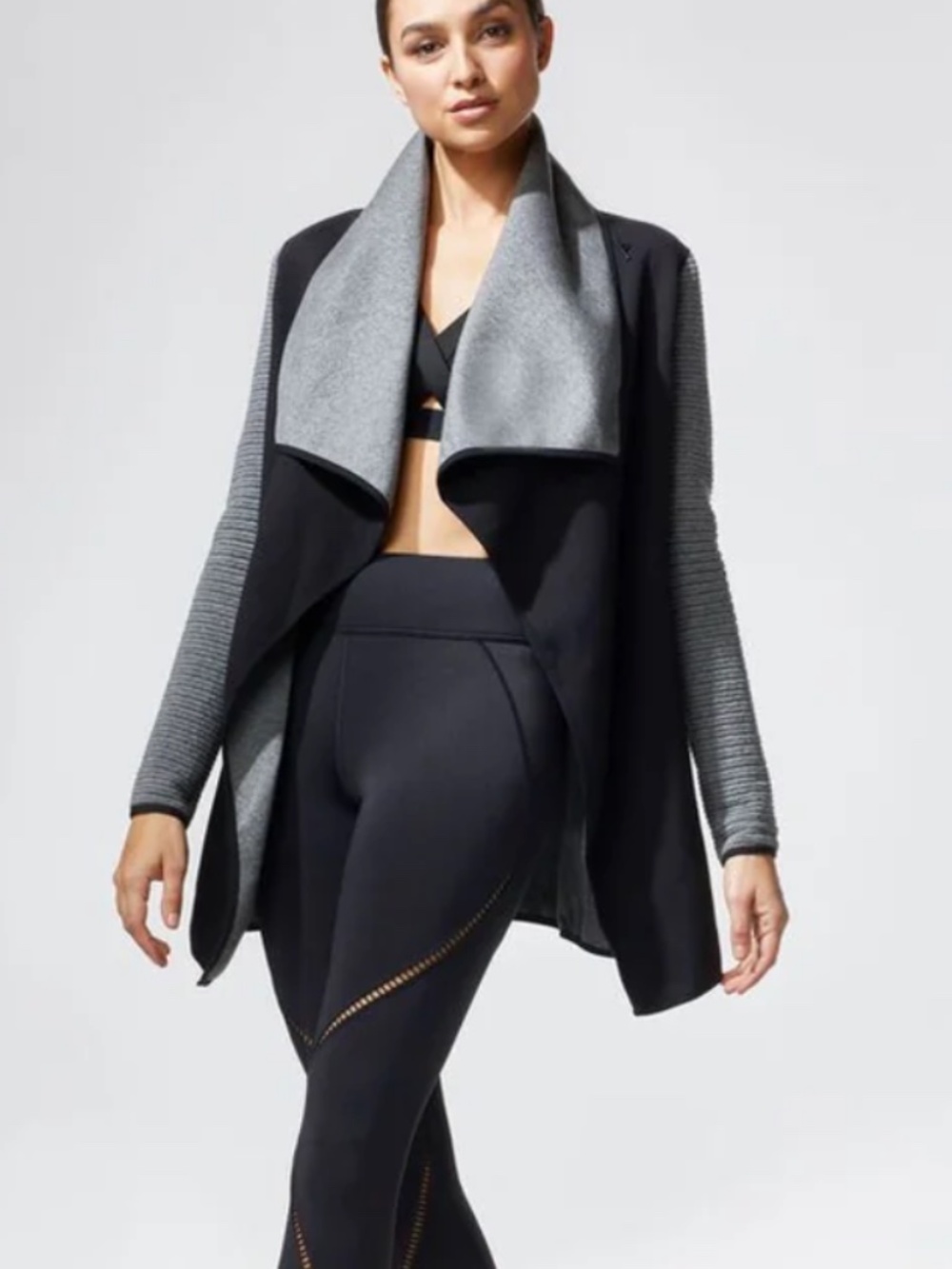 Michi reversible dusk wrap cardigan